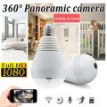 Лампа IP Камера (видеонаблюдения), Wi-Fi 1080P на 360° (6 фотографий)